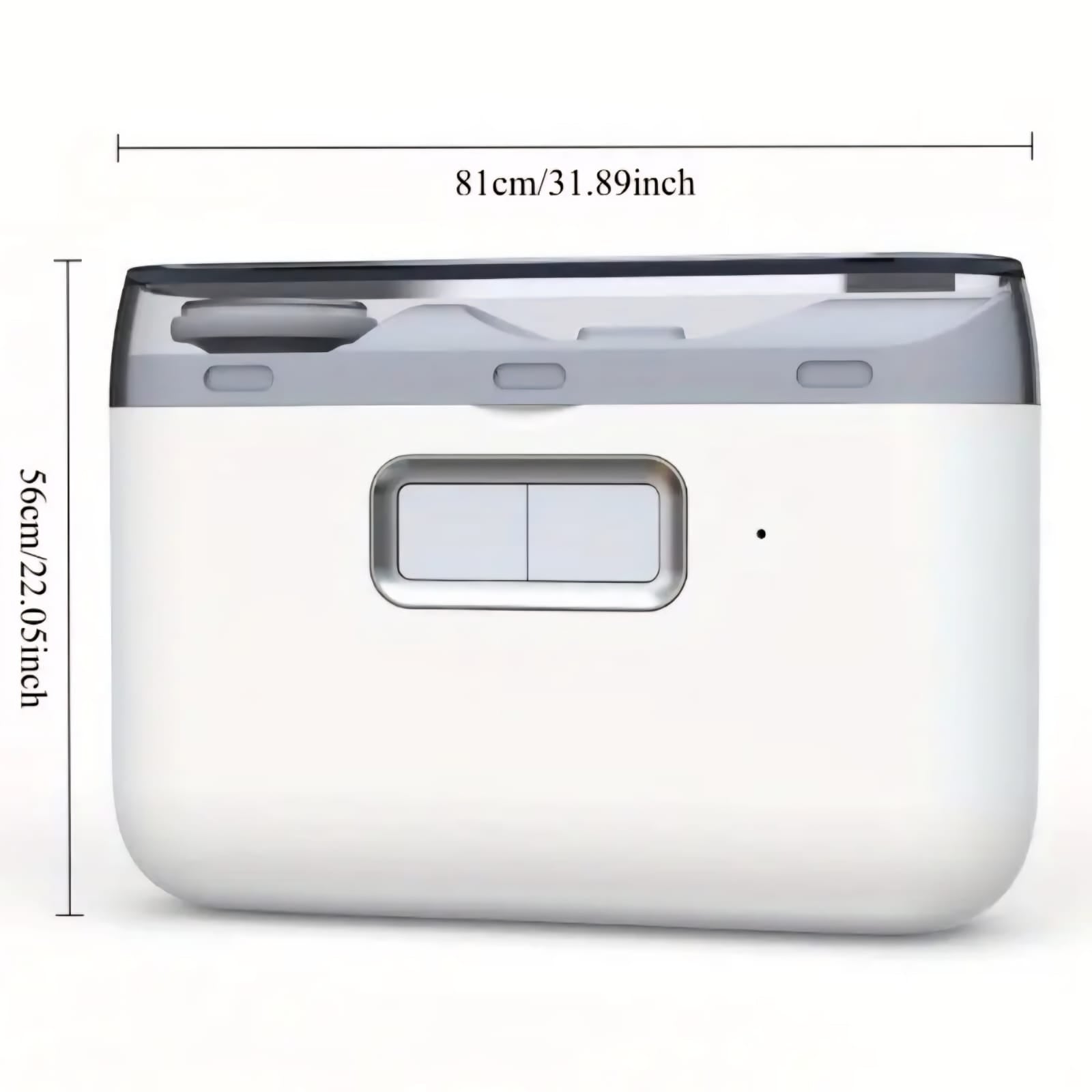 Rechargeable 2-in-1 Electric Nail Trimmer & Polisher – Precision Grooming for Fingernails